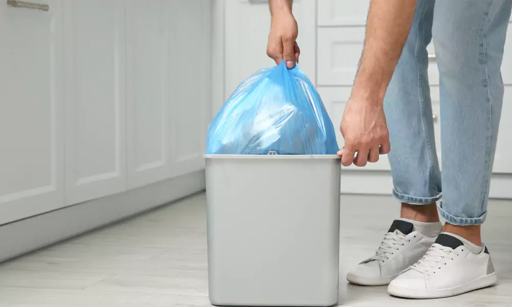 ضخامت کیسه زباله